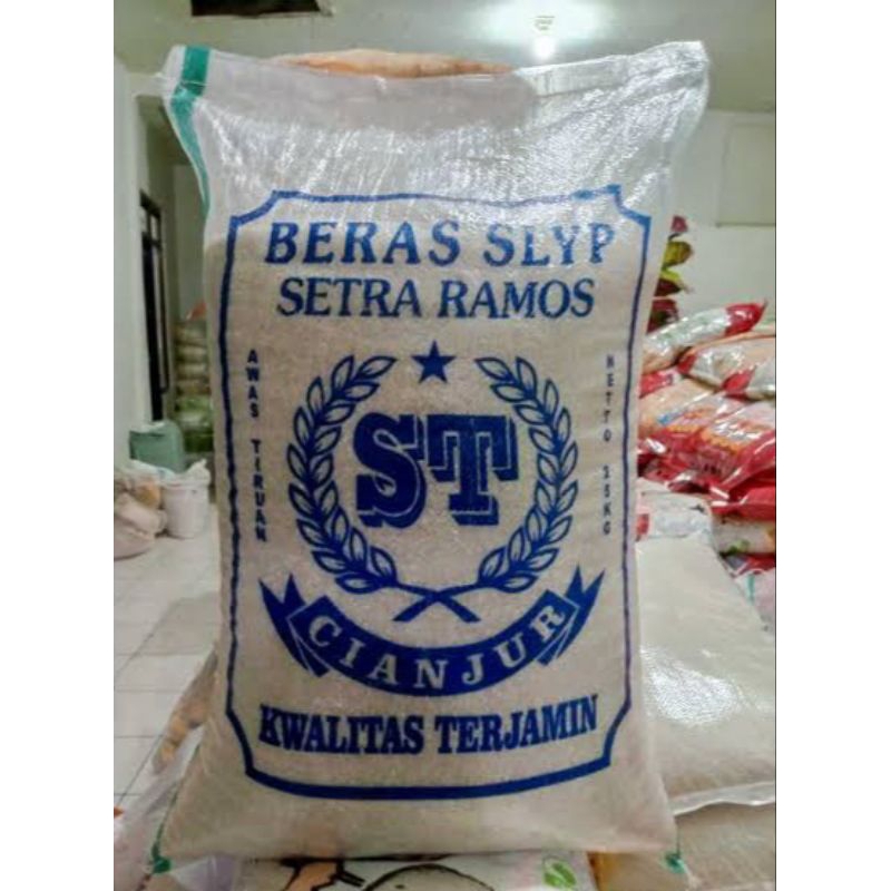 

ST Terjamin Beras Slyp Setra Ramos 25KG | ZONA BERAS CIANJUR