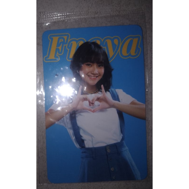 japota x jkt48 photocard freya