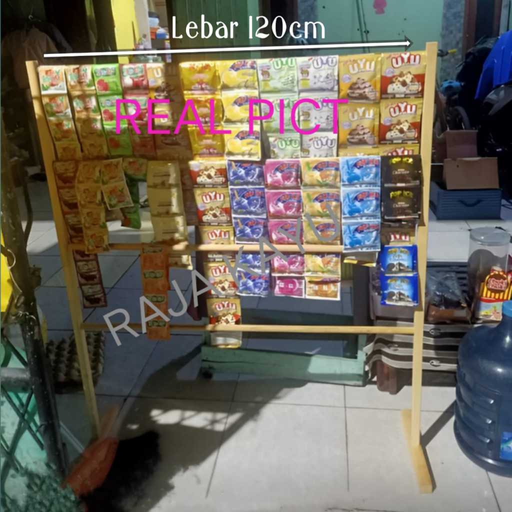 Rak Jajanan Rak warung Rak kertas Terlaris
