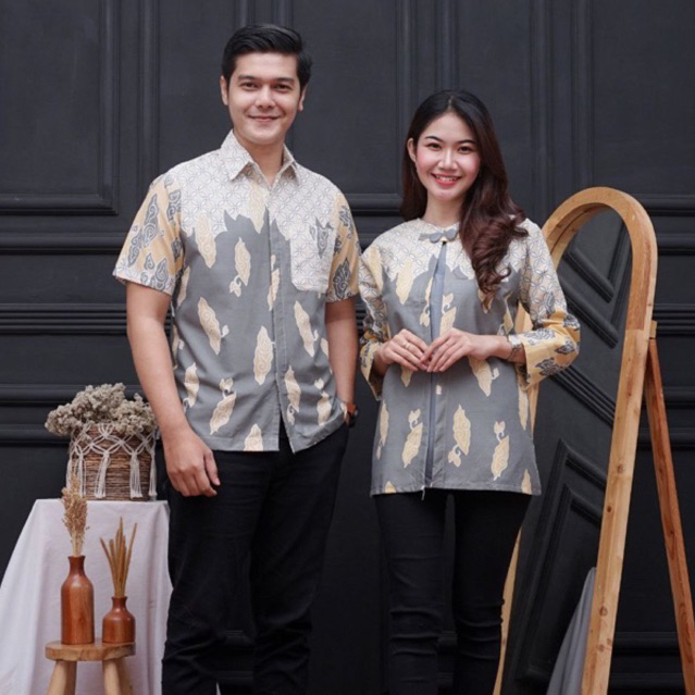 Blouse Batik Wanita Lengan Panjang Kekinian Baju Batik Wanita Bolero Pakaian Muslim Wanita