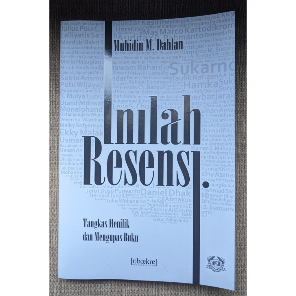 [TTD Penulis] Inilah Resensi: Tangkas Menilik dan Mengupas Buku - Muhidin M. Dahlan