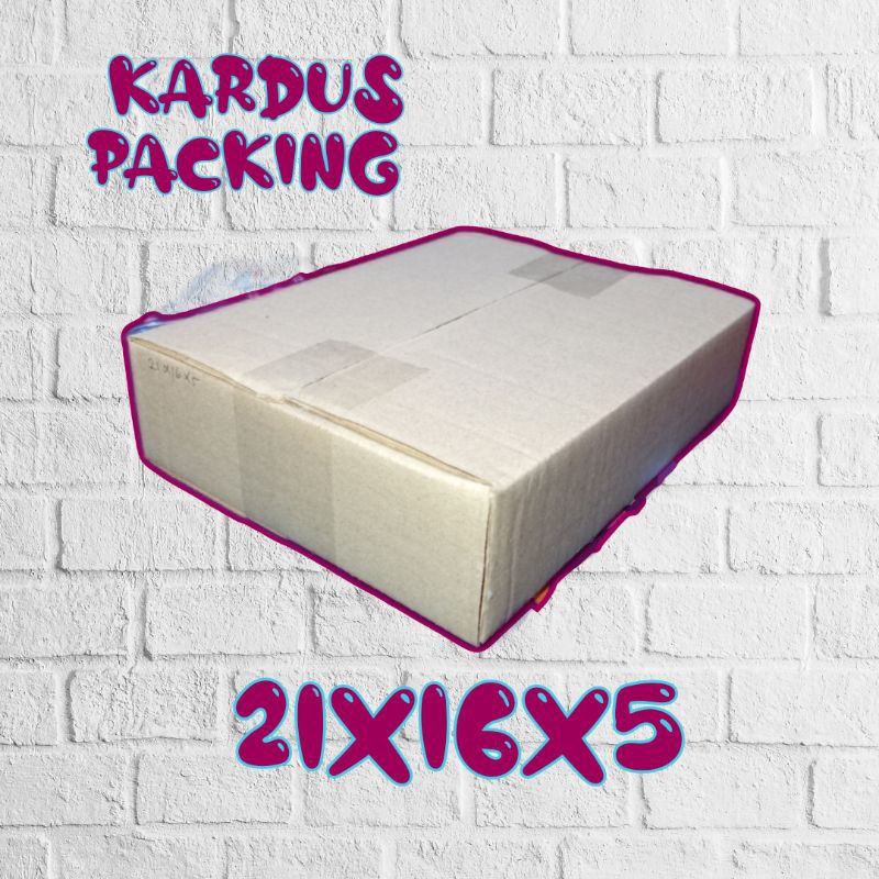 

kardus packing UK 21x16x5 kardus besar kardus kecil