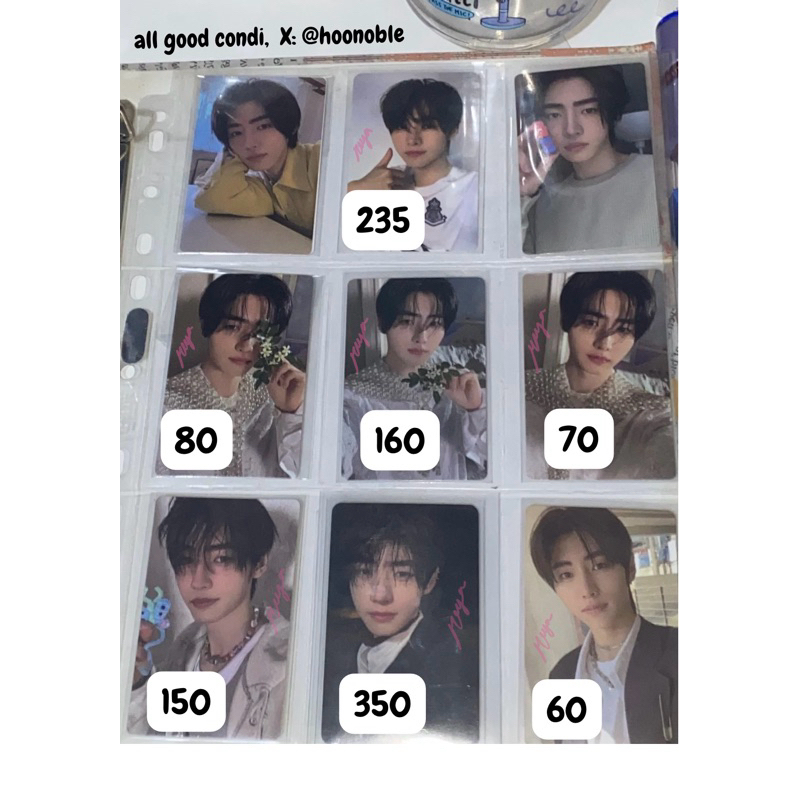 photocard sunghoon kalpa LD BC peniti