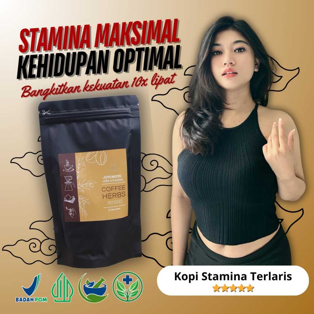 

BEST SELLER JOYOBOYO KOPI HERBAL KOPI JANTAN STAMINA PRIA KUAT TAHAN LAMA
