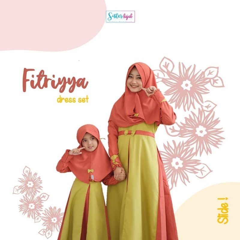 (NEW) Set Gamis Khimar Anak by SisterHijab