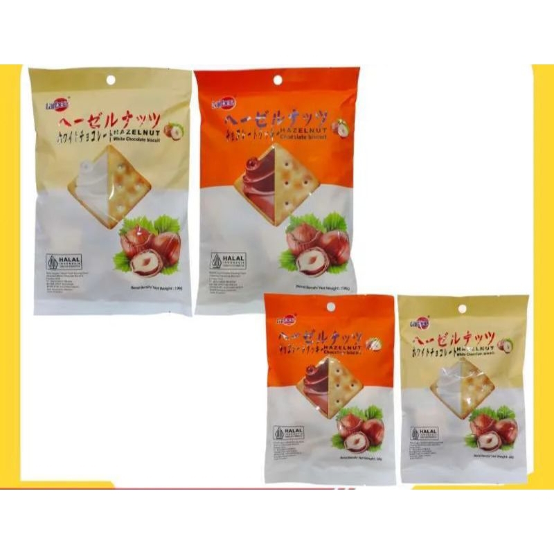 

BISKUIT LARBEE TERSEDIA VARIAN COKLAT HITAM DAN COKLAT PUTIH