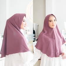 JILBAB BERGO CRINKLE PET SIZE M ||  ||  KERUDUNG BERGO CRINKLE AIRFLOW M