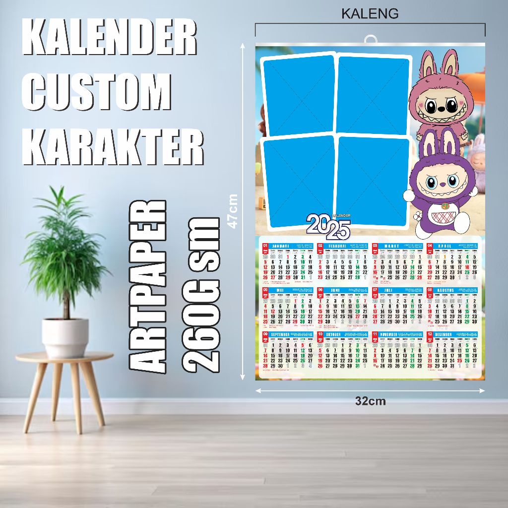 

KALENDER 2025 KALENDER CUSTOM FOTO TERBAIK MURAH KALENDER DINDING KALENDER KARAKTER