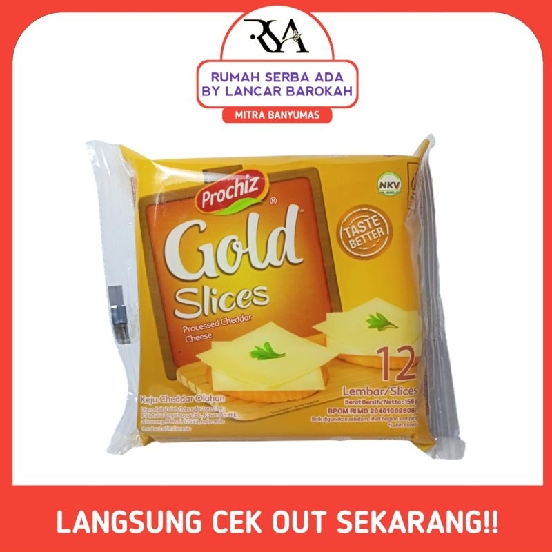 

Prochiz Gold Slices Kecil 12 Lembar