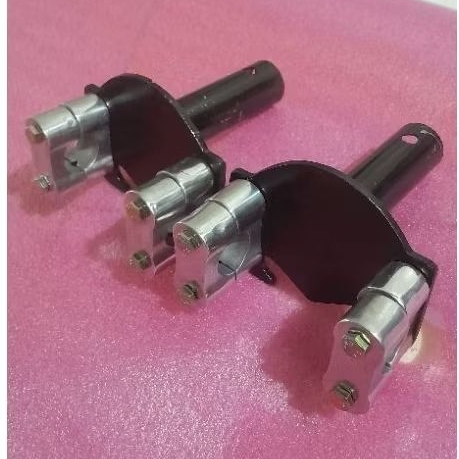 satu set adaptor stang dudukan motor yamaha / honda universal motor peninggi stang dudukan.