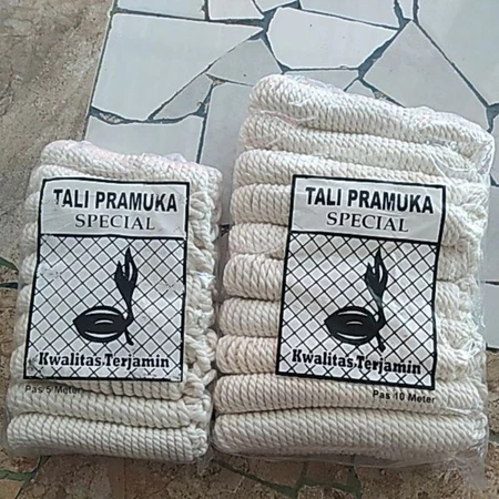PROMO 2025 tali pramuka serat 10 biji tali serat  / tali pionering