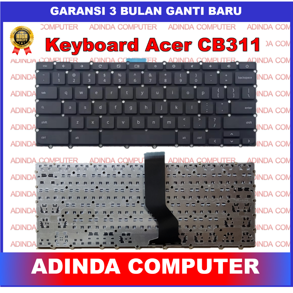 Keyboard Acer Chromebook Spin 15 CB311 CB3-132 CP315 CP315-1H CP315-1H-P3F5 CP315-1H-P75Z
