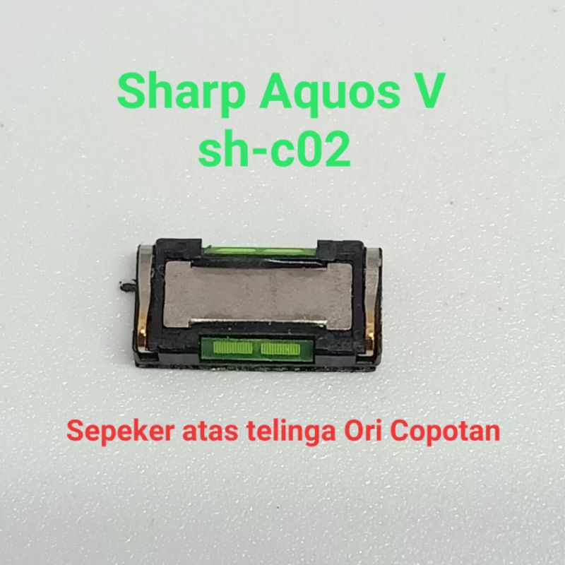 Speaker atas telinga Sharp Aquos V sh-c02 Original Copotan
