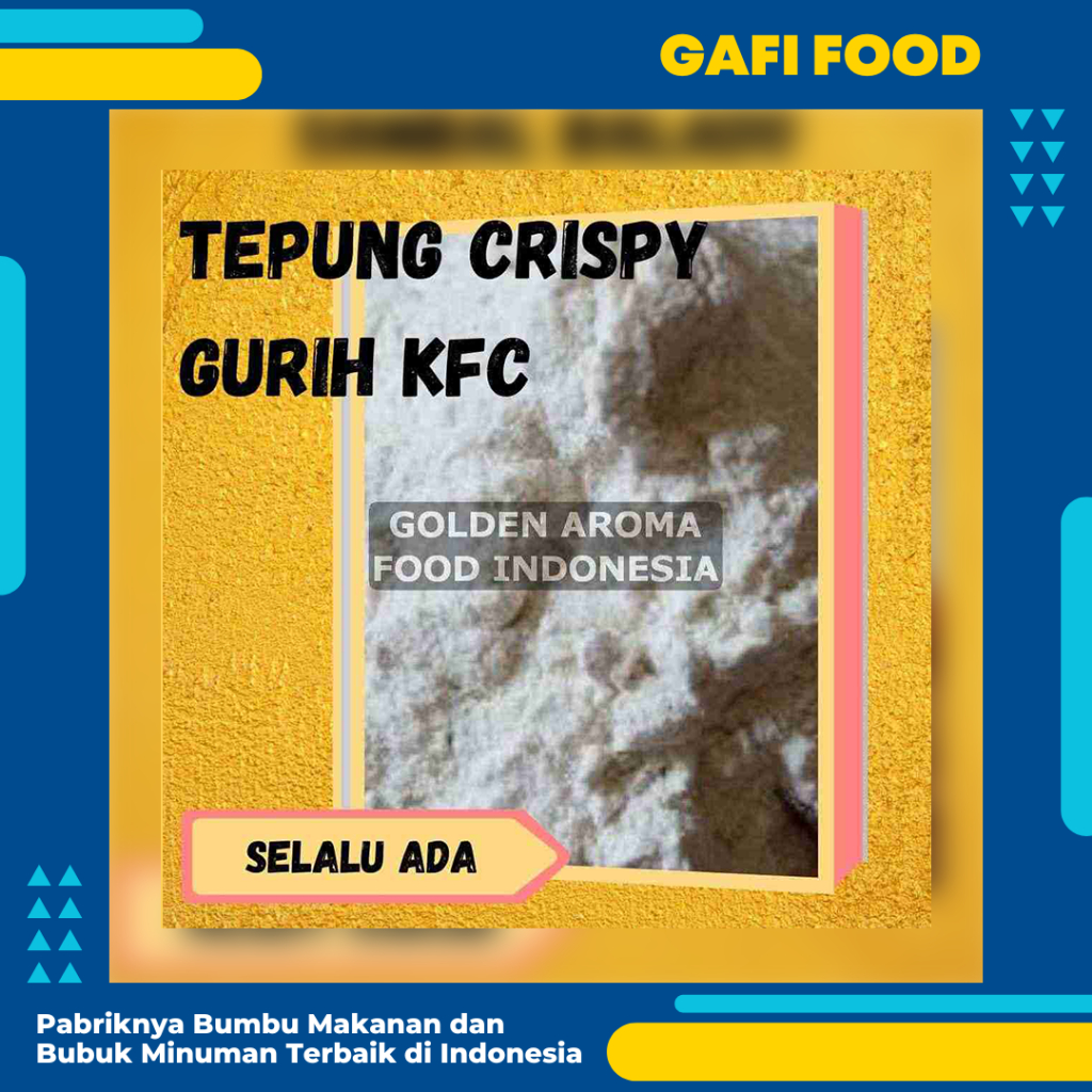 

TEPUNG CRISPY 1 KG TEPUNG CRISPY GURIH KFC TEPUNG CRISPY ANTI GAGAL TEPUNG CRISPY KFC 1KG