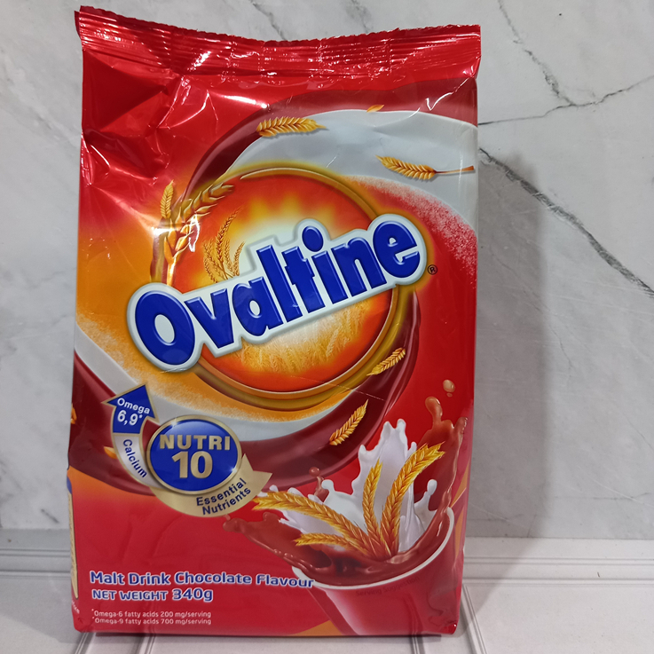 

OVALTINE Malay 340 gr Malt Drink Chocolate Flavour Original Halal Susu Coklat Bubuk