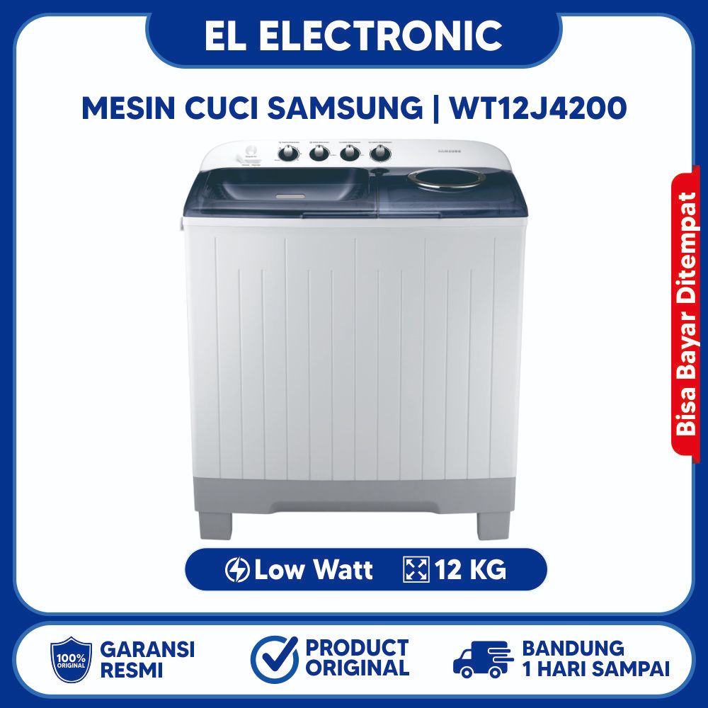 SAMSUNG MESIN CUCI 2 TABUNG 12 KG