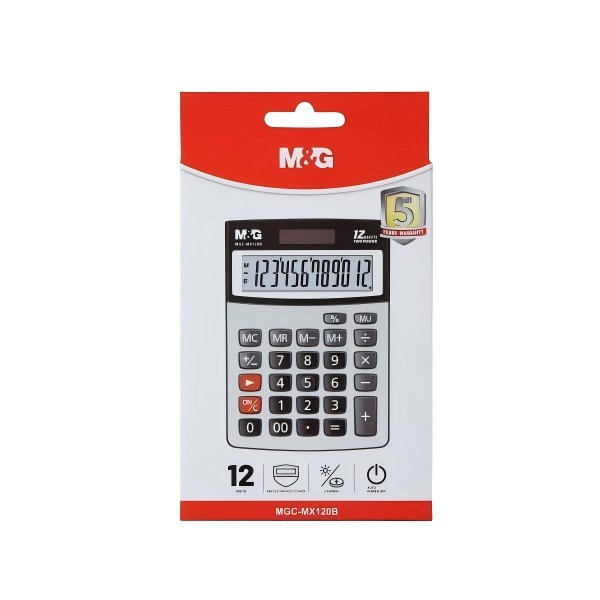 

TBMO M&G DESKTOP CALCULATOR MGC-120B 981J3 - 10032346