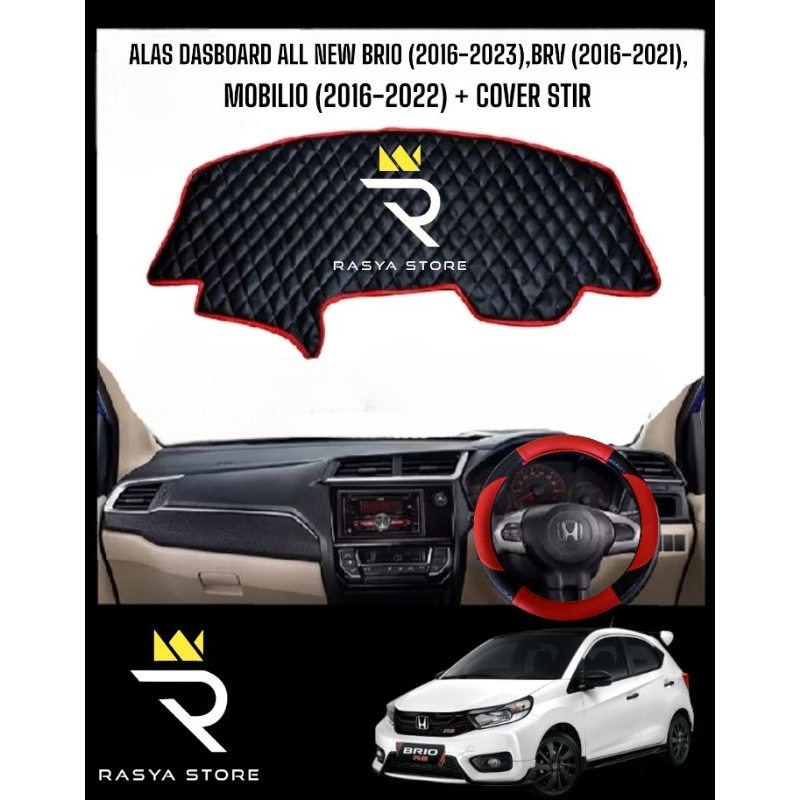 Alas/Pelindung Dasboard+Cover Stir Brio (2016-2023),BRV (2016-2021),Mobilio (2016-2022)