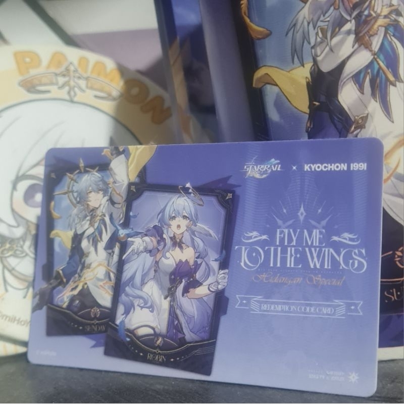 Honkai Star Rail x Kyochon 1991 Scratch Card