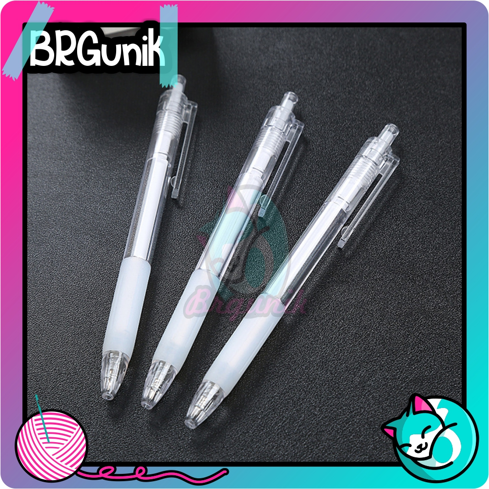 

BRGUNIK Gel pen 0.5mm pulpen hitam ink for student ins style S141