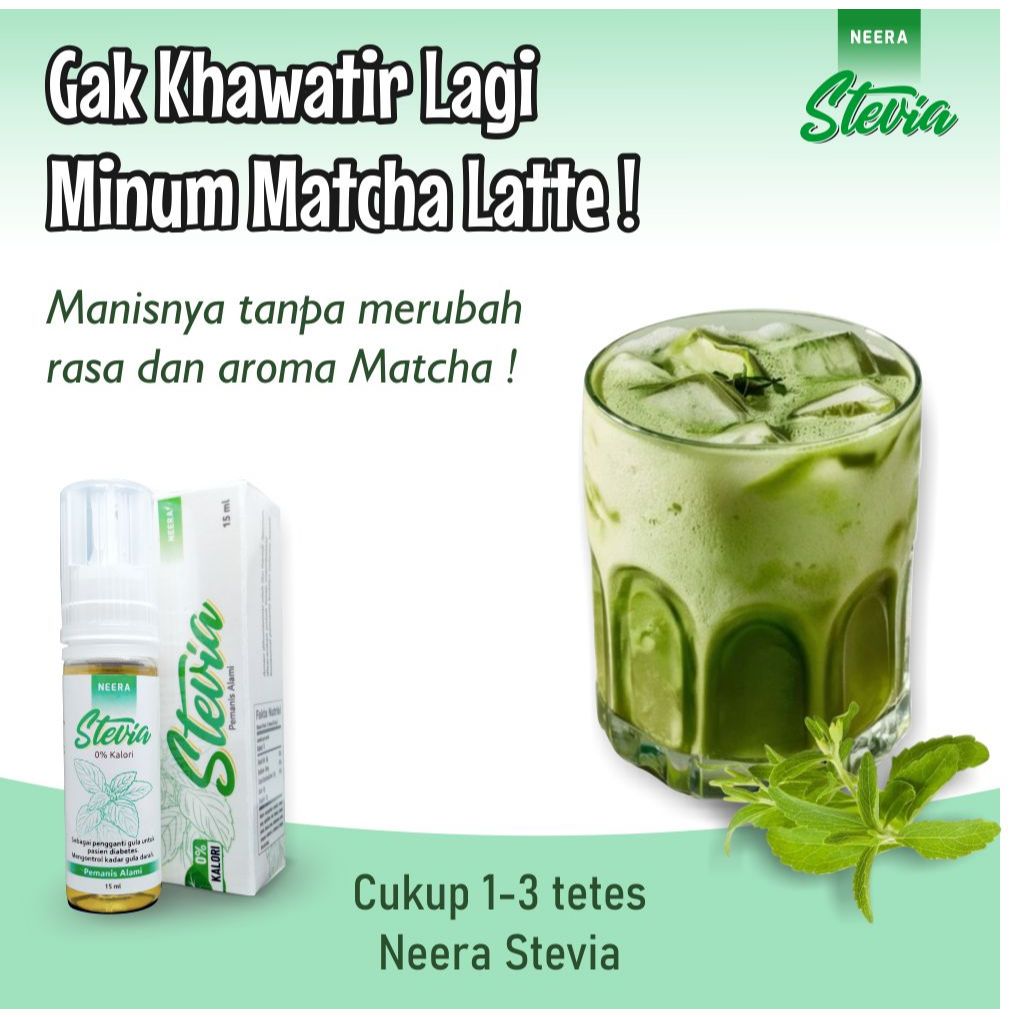 

Extract Daun Stevia Pemanis Alami Stevia Tetes Untuk Minuman Matcha Latte