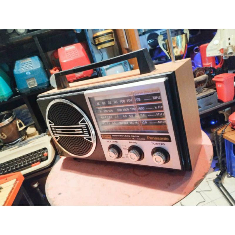 Radio jadul Panasonic 4 Band