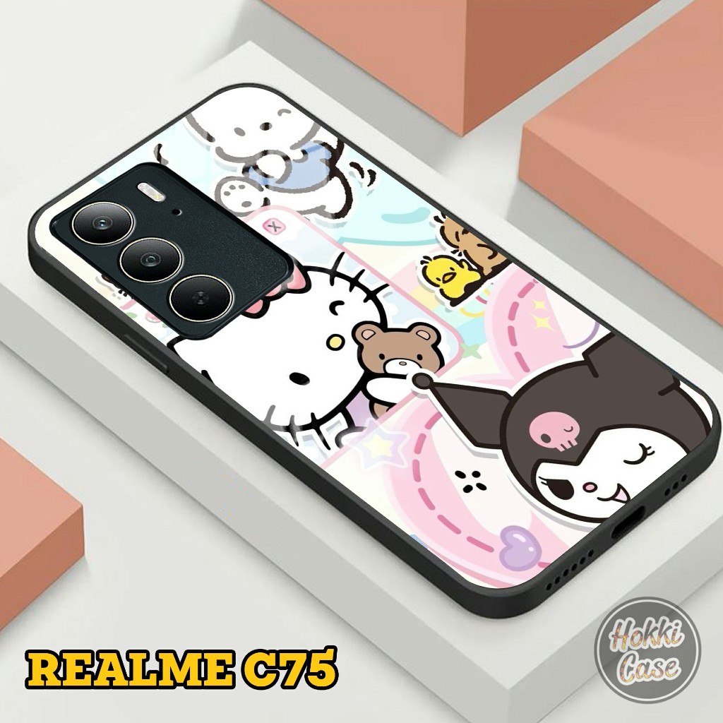 Case Realme C75 - Softcase Glass Realme C75 - Casing Realme C75 Terbaru - Silikon Realme C75 - Realm