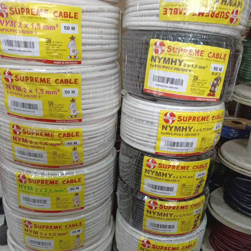 kabel listrik tembaga NYM