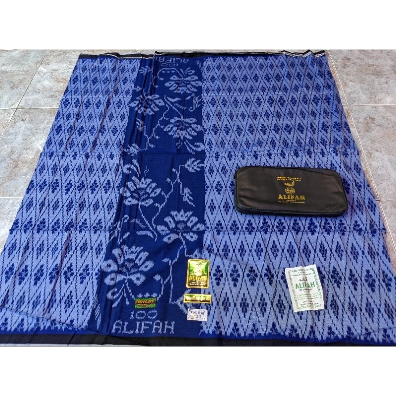 Alifah kwg polos jait tengah spesial benang 100