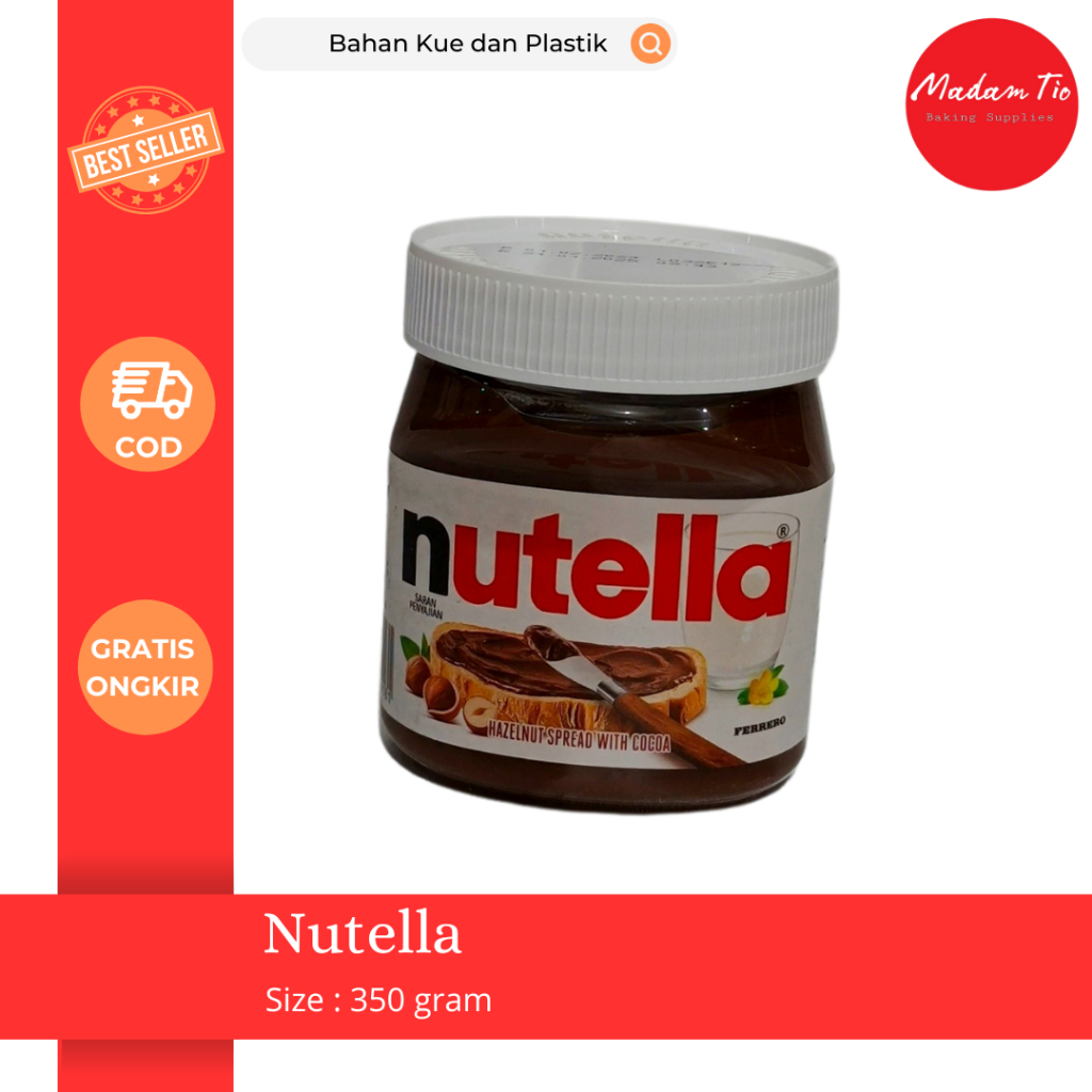 

Selai Coklat Nutella 350gr 1pcs