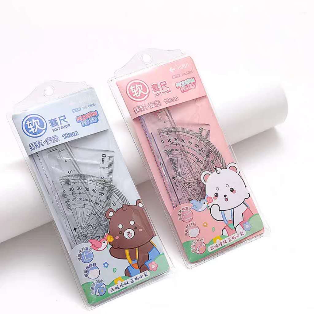 

pandashop PENGGARIS PREMIUM 1 SET 4 PCS UKURAN 15CM ELASTIS DAPAT DITEKUK/ RULER/ PENGGARIS PREMIUM/ ALAT TULIS SEKOLAH