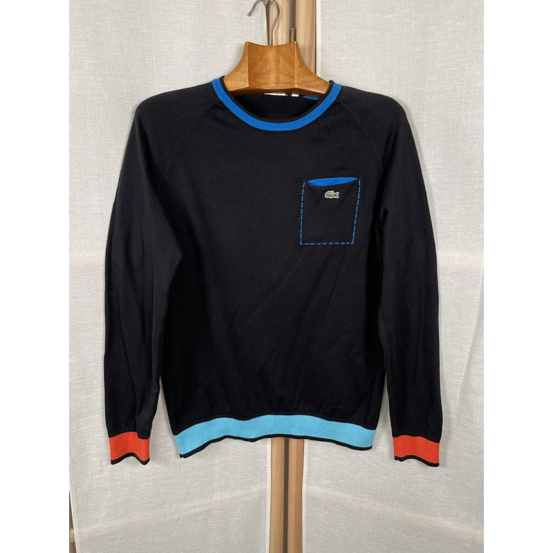lacoste live cotton blend sweater