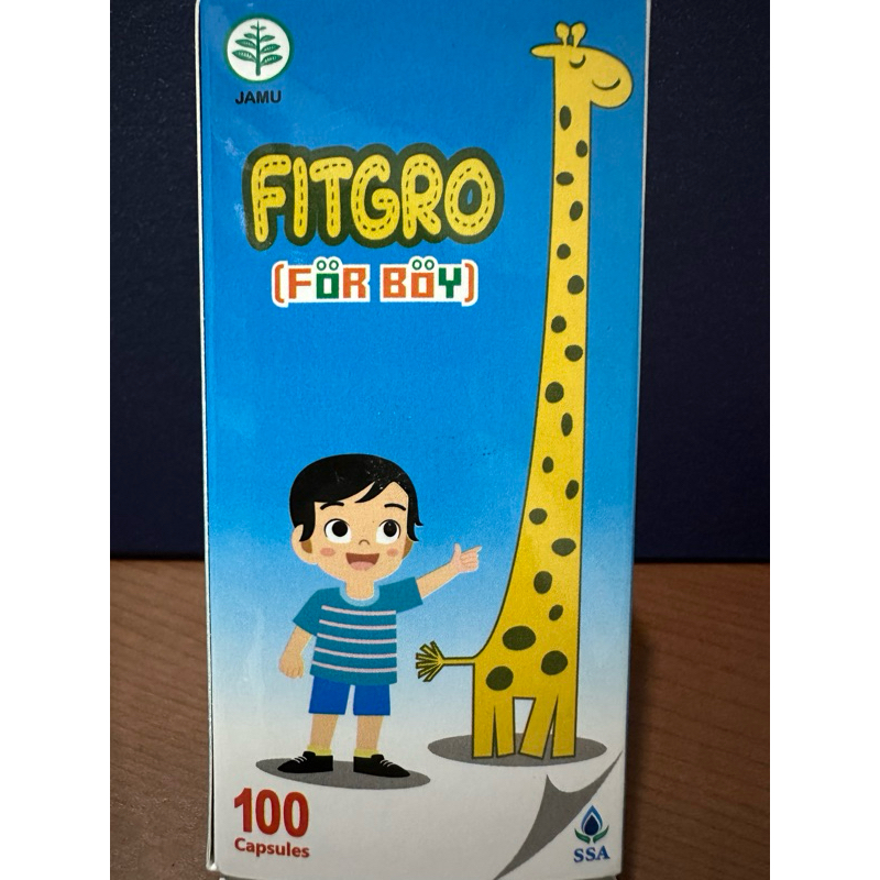 Fitgro For Boy / Yi Zhi Zheng Gao wan - Menambah Nafsu Makan,Untuk Pertumbuhan Anak