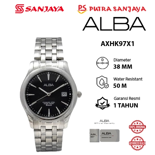 Jam Tangan Pria ALBA AXHK99 / AXHK99X1  // AXHK97 / AXHK97X1 // AXHK84 / AXHK84X1 // AXHK82 / AXHK82