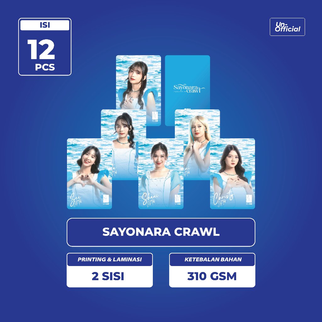 PHOTOCARD JKT48 - SAYONARA CRAWL