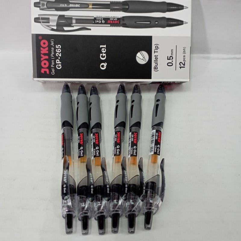 

BOLPEN JOYKO GEL PEN GP-265 0,5mm 6pcs ( hitam ) / set