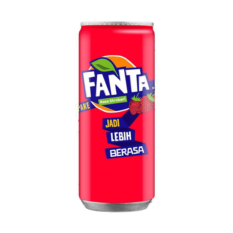 

Fanta Strawberry Slim Minuman Bersoda Kaleng[250 mL]