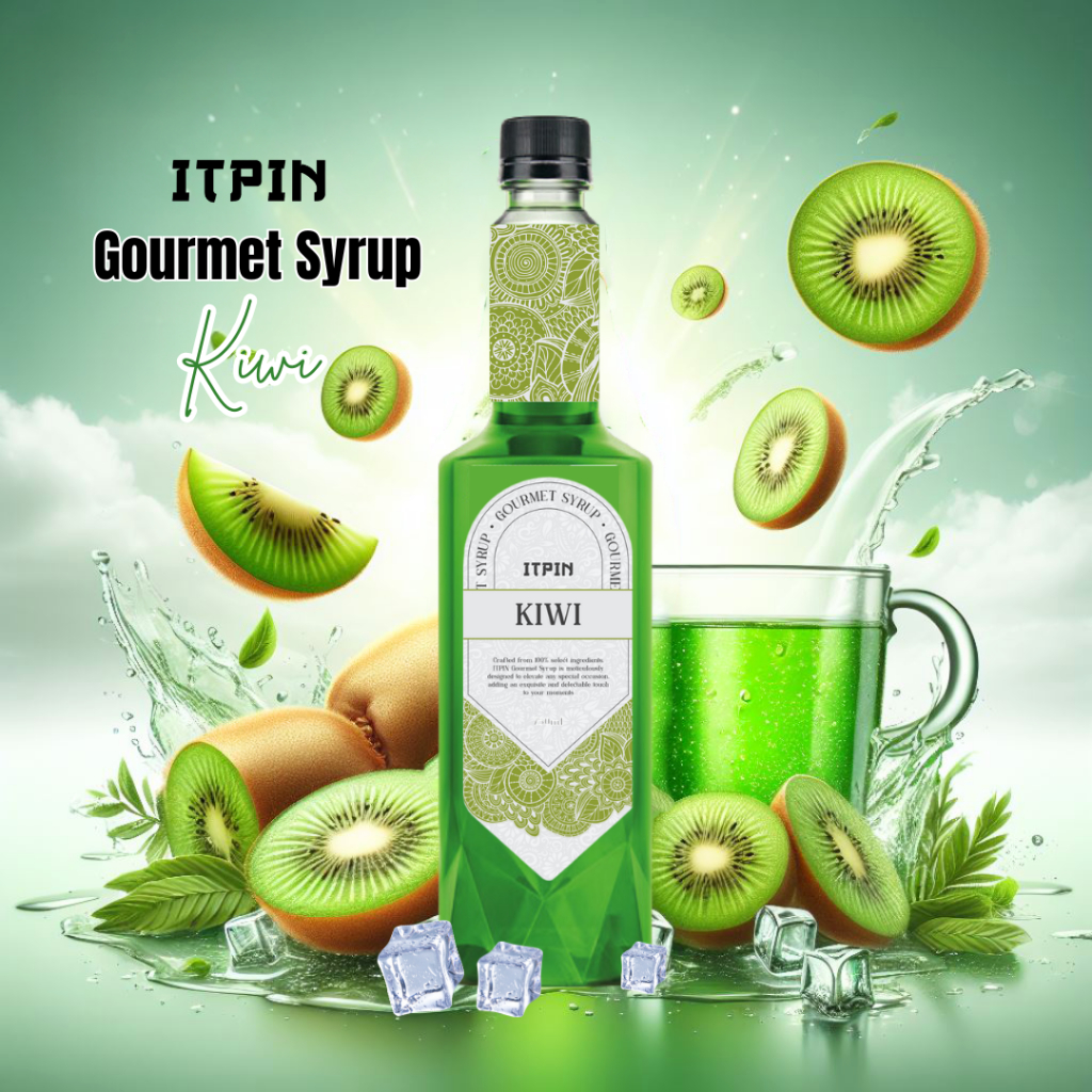 

Sirup Kiwi Itpin 750ml - Kiwi Gourmet Syrup 750ml