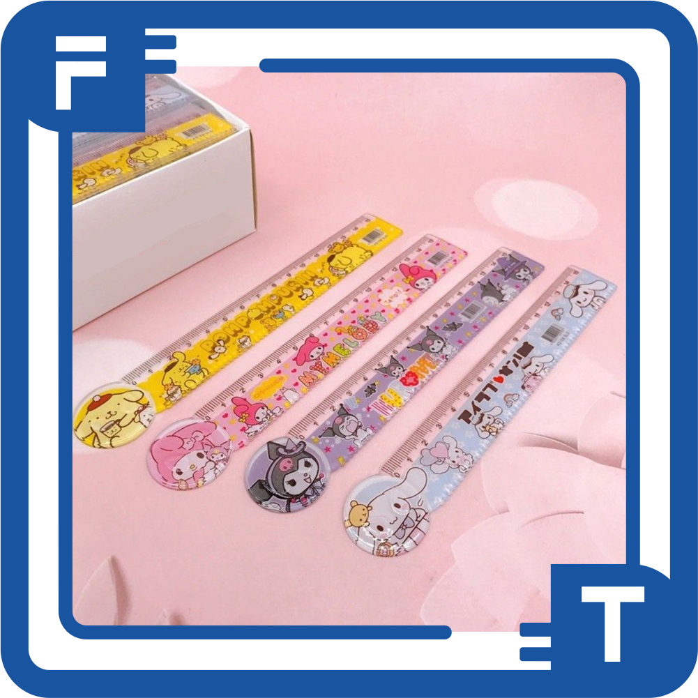 

FT Penggaris SANRIO 15 CM Cute Ruler Lucu ready 4 karakter Harga Termurah karakter kuromi purin melody cinnamoroll Lengkap Best Quality S143