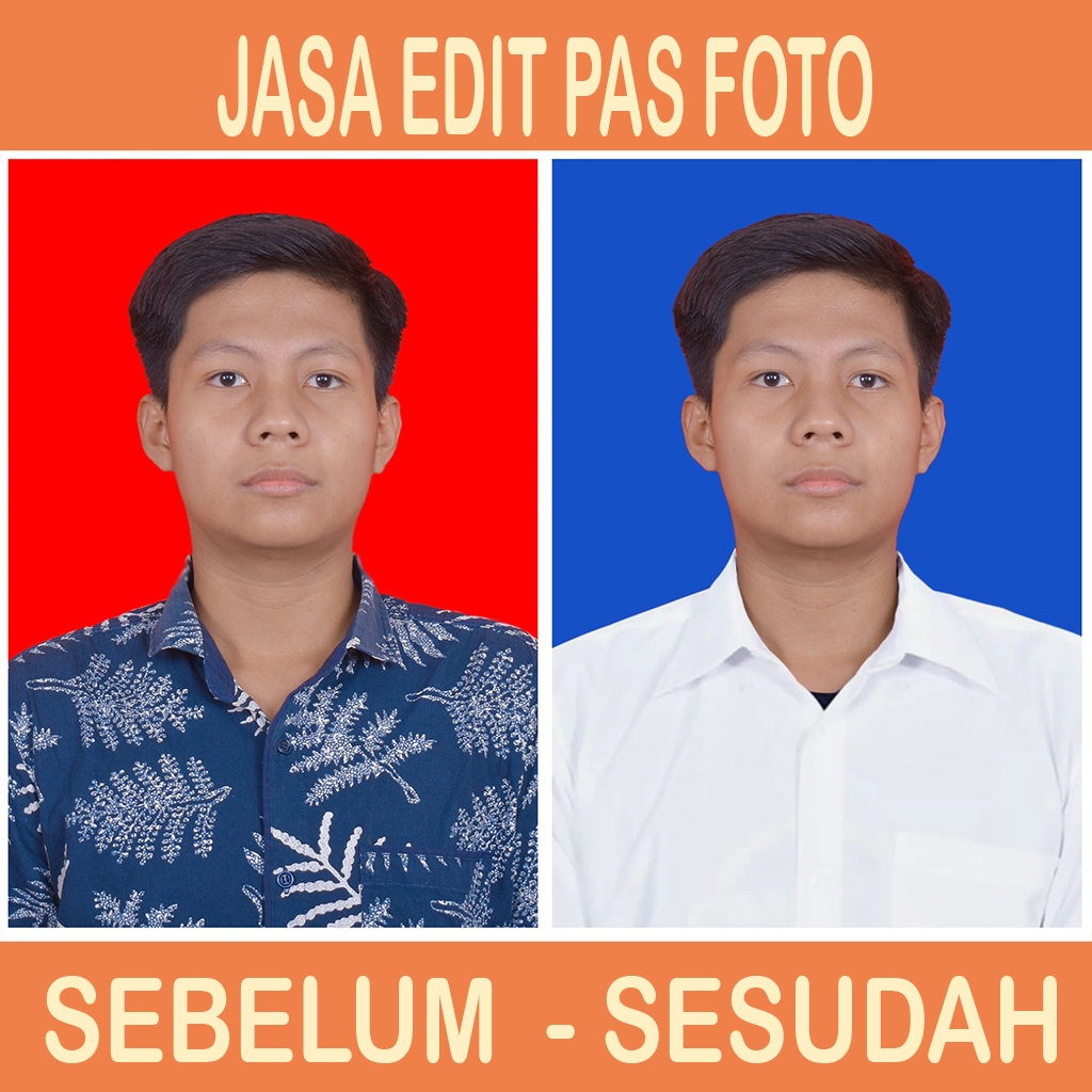 EDIT PAS FOTO PRO/EDIT FOTO LAMARAN KERJA/EDIT FOTO GANTI JAZ/EDIT FOTO GANTU KEMEJA/BLAZER/ EDIT FO