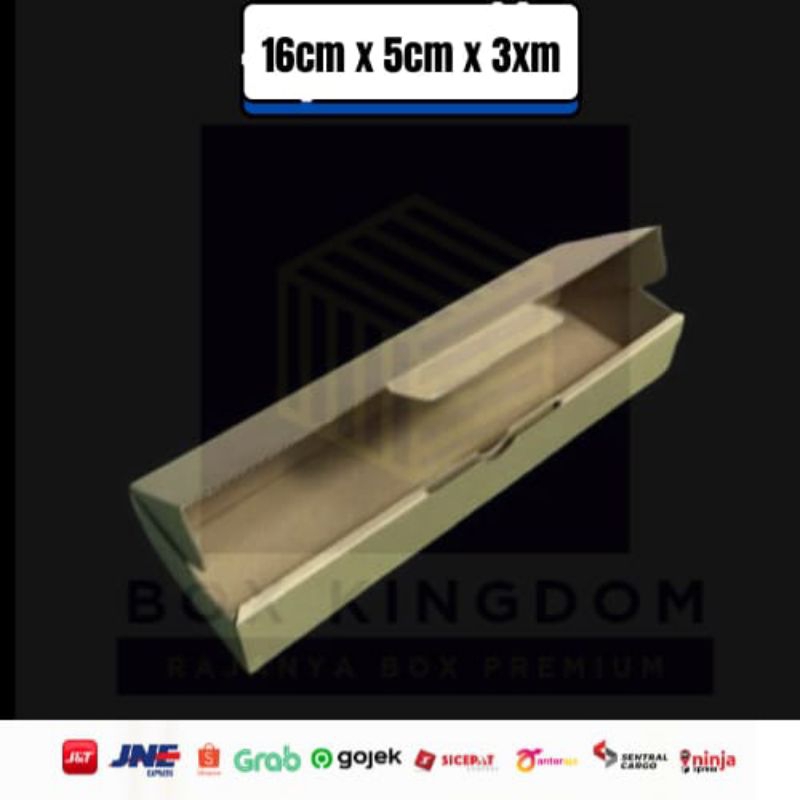 

Kardus Karton Uk, 16x5x3 cm...Die Cut untuk packing - aksesoris - dll
