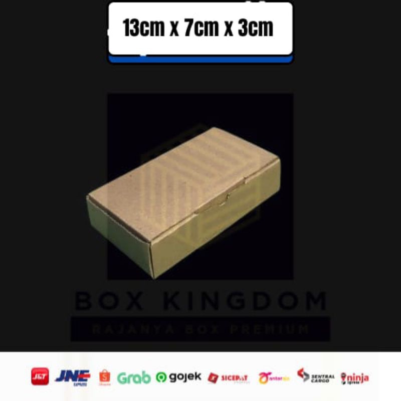 

Kardus Karton Uk, 13x7x3cm...Die Cut untuk packing - aksesoris - dll