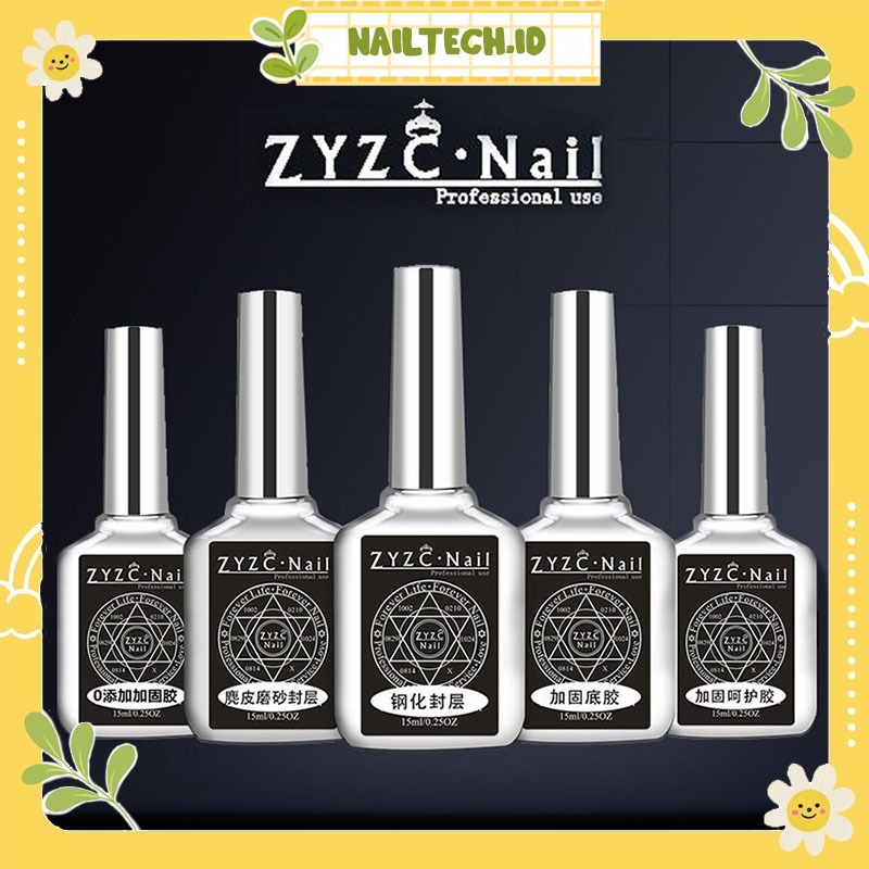 ZYZC Base Coat / Top Coat / Non Stick Matt Top Chrome / Matte Velvet / Overlay / UV Nail Polish / Ku