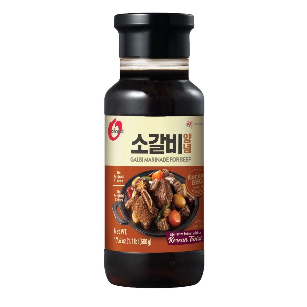 

Beef Galbi Marinade Saus RIBS 500gr / Chung Jung One / ribs