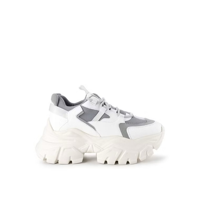 PSPGN.CO | original branded playboy lahita PB0027 sepatu wanita sneakers high sole lace up sporty