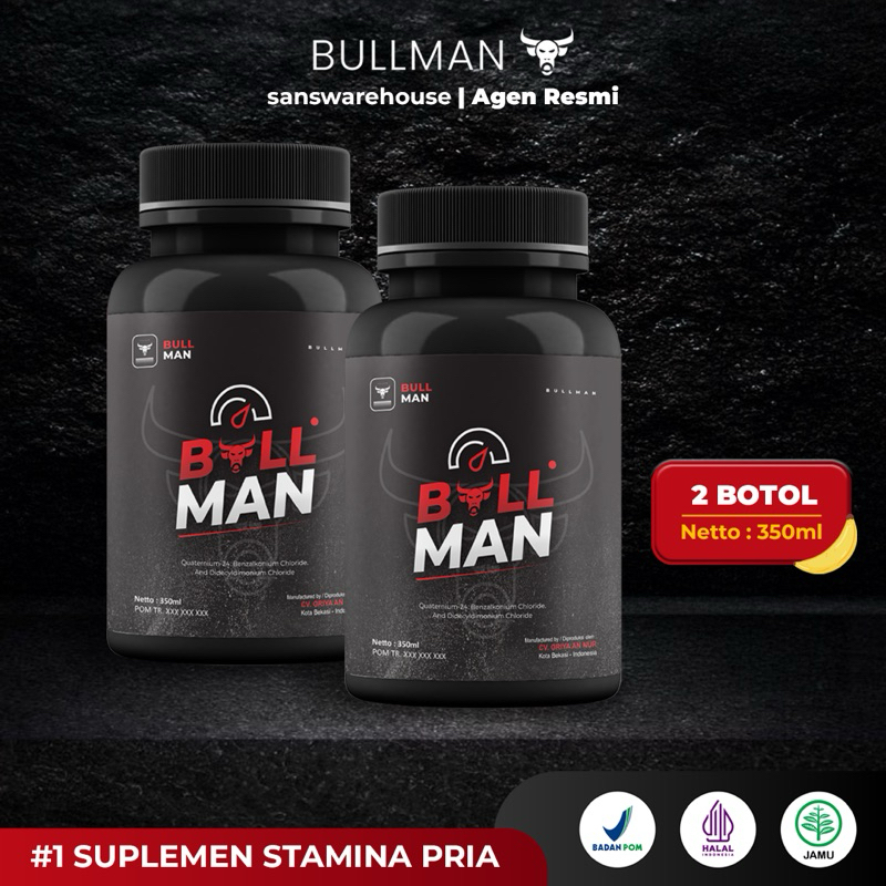 [2 BOX]Bullman - Suplemen Stamina Pria Dewasa