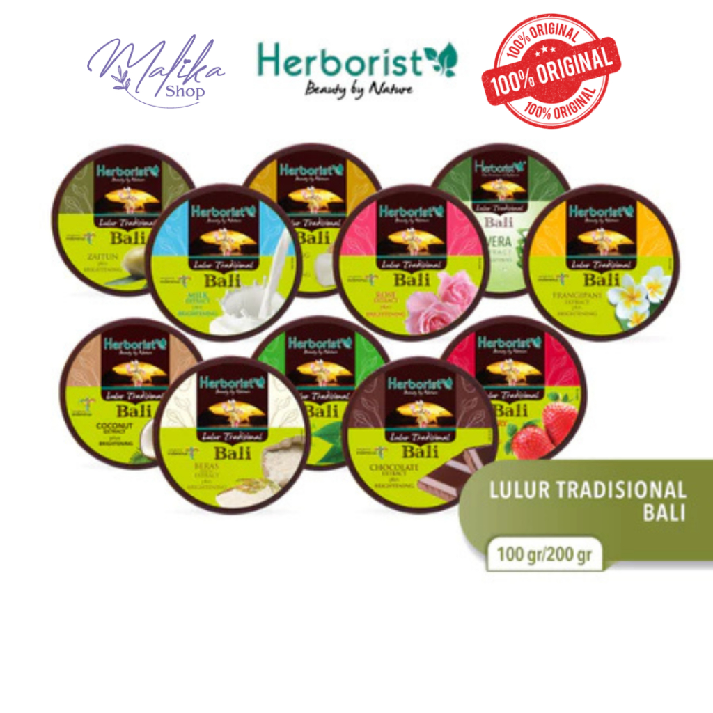 Herborist Lulur Tradisional Bali 100gr/200gr