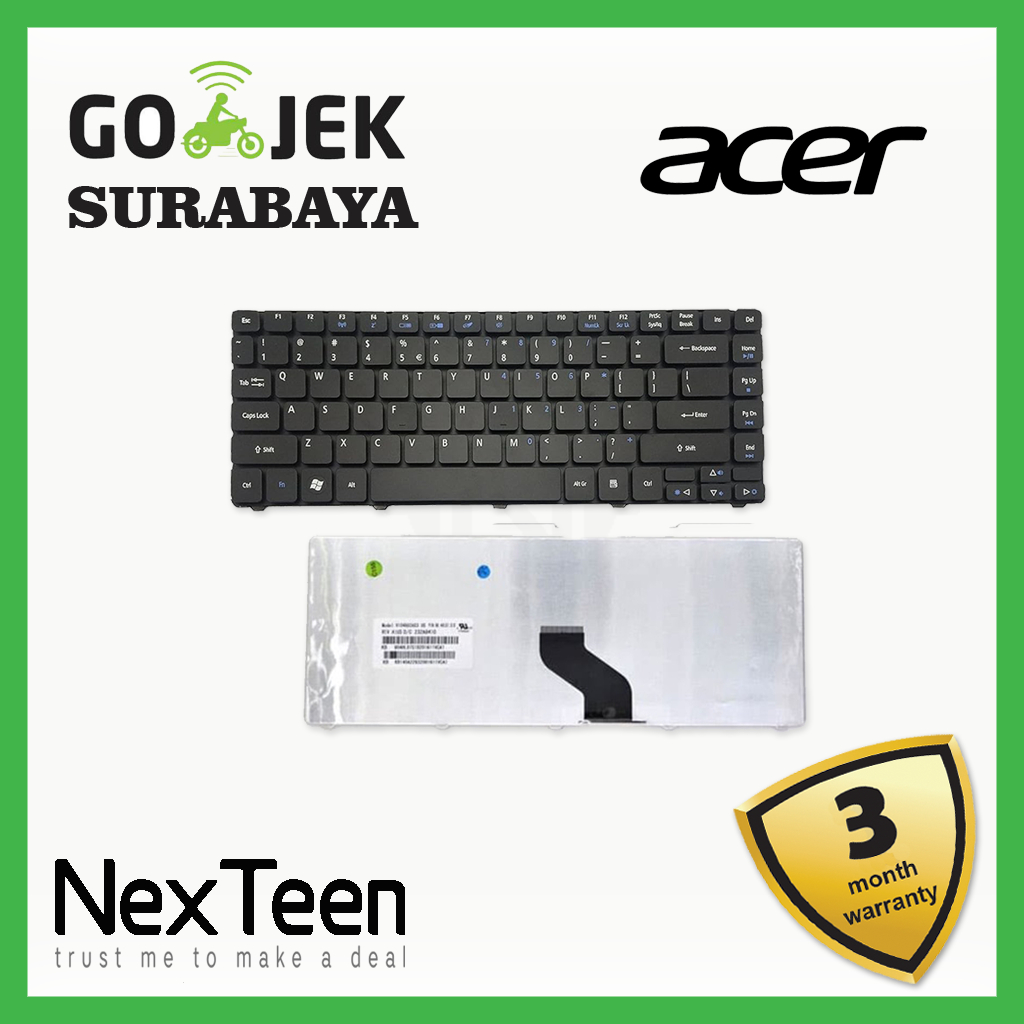 Original Keyboard Laptop acer Aspire 4740 4740Z 4740G 4741 4741Z 4741G Series