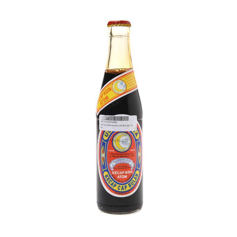 

Kecap Asin Cap Bulan Isi 320 Ml Kecap Asin Botol Kaca