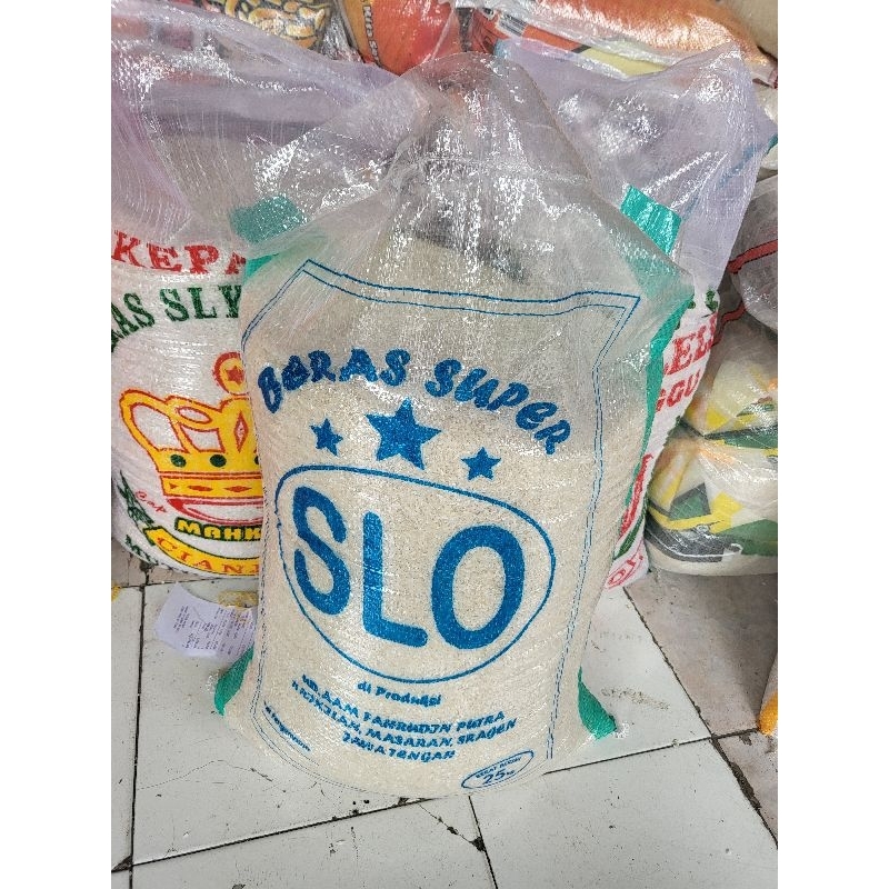 

Beras Bagus Pulen Merk SLO